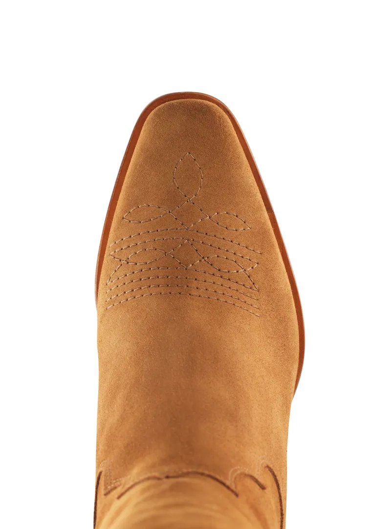 Fairfax and Favor Knee High Rockingham Boot - Tan-5